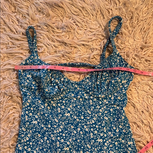 Princess Polly Georgia Print Floral Open Back Midi Dress - Picture 12 of 14